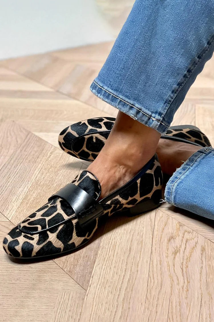Nora | Exclusieve mocassins met platte hak