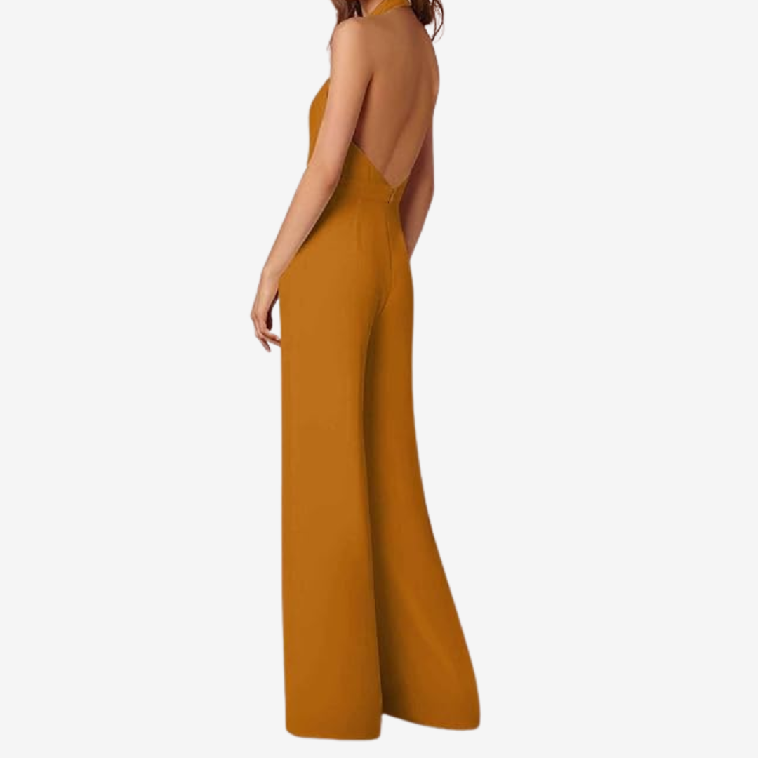 Mirella™ jumpsuit met wijde pijpen