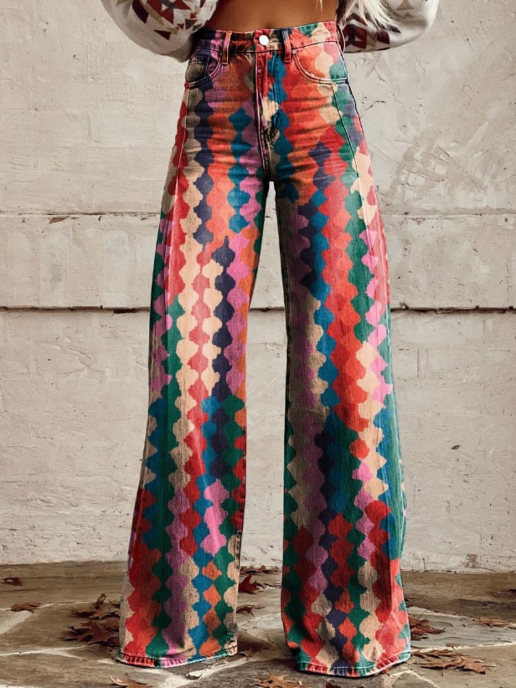 Amélie - Stijlvolle boho broek