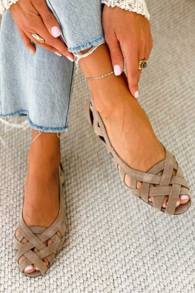 Caterina | Geflochtene Sandalen für den Sommer