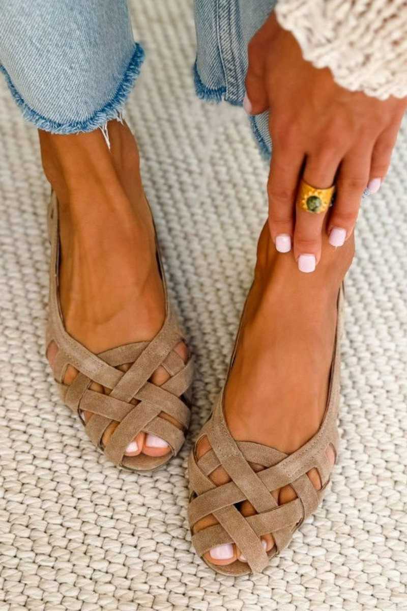 Caterina | Geflochtene Sandalen für den Sommer