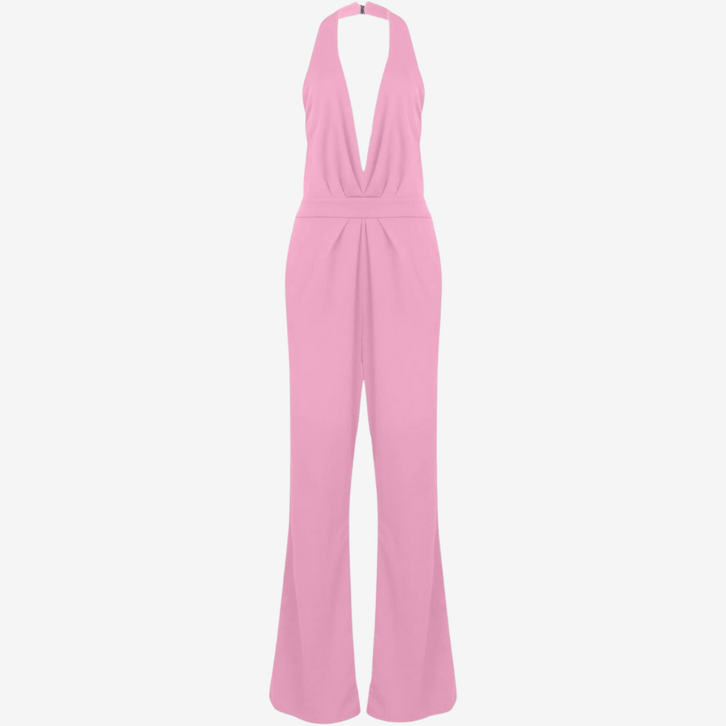 Mirella™ jumpsuit met wijde pijpen