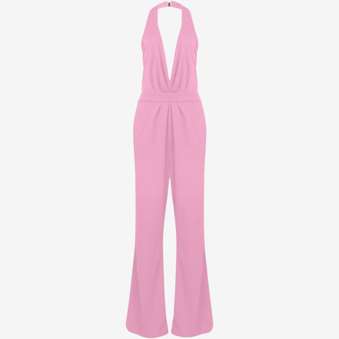 Mirella™ jumpsuit met wijde pijpen