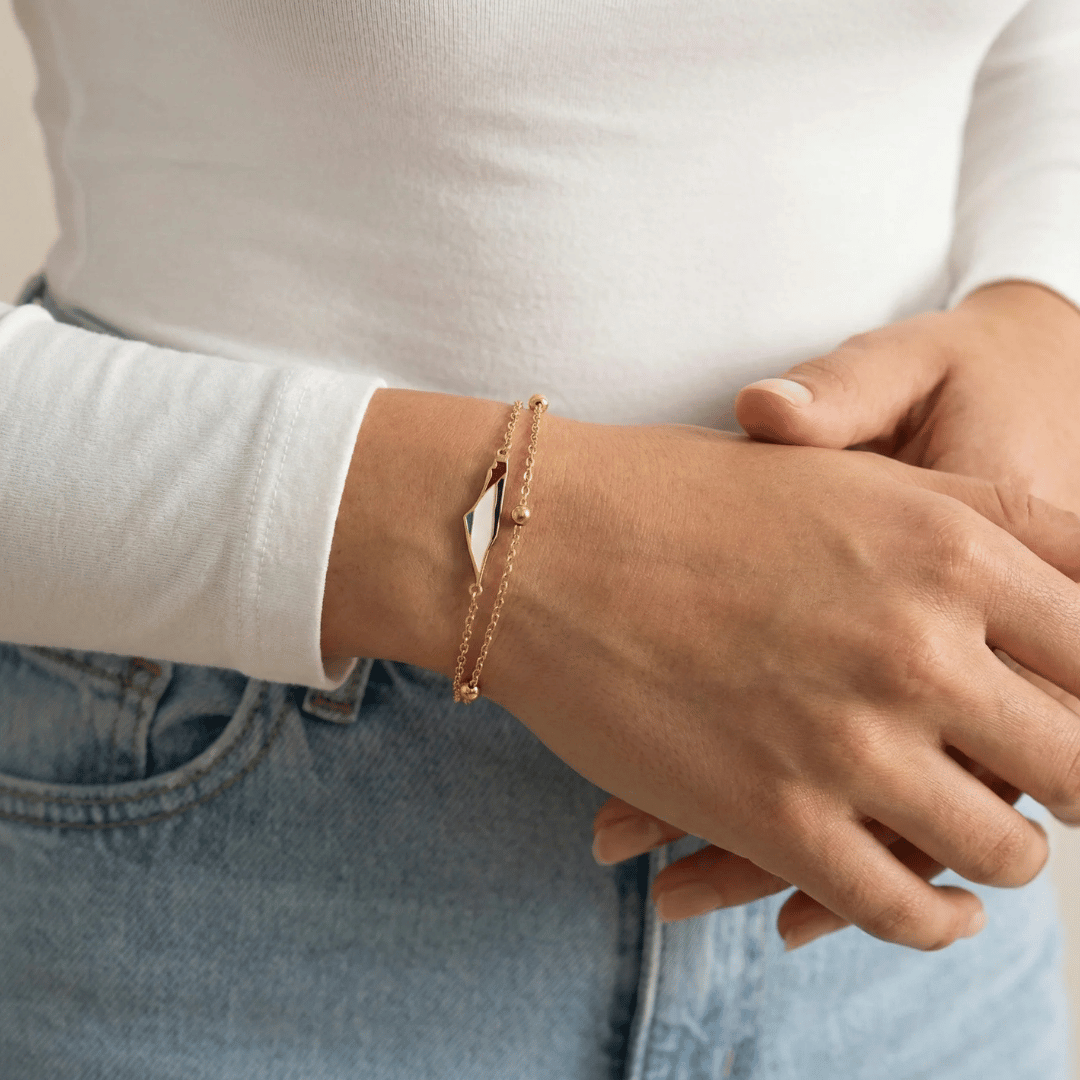 Serafina™ - Elegantes Armband mit Palästina-Karte