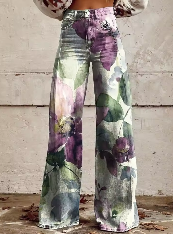 Alessia - Boheemse retro-chique broek