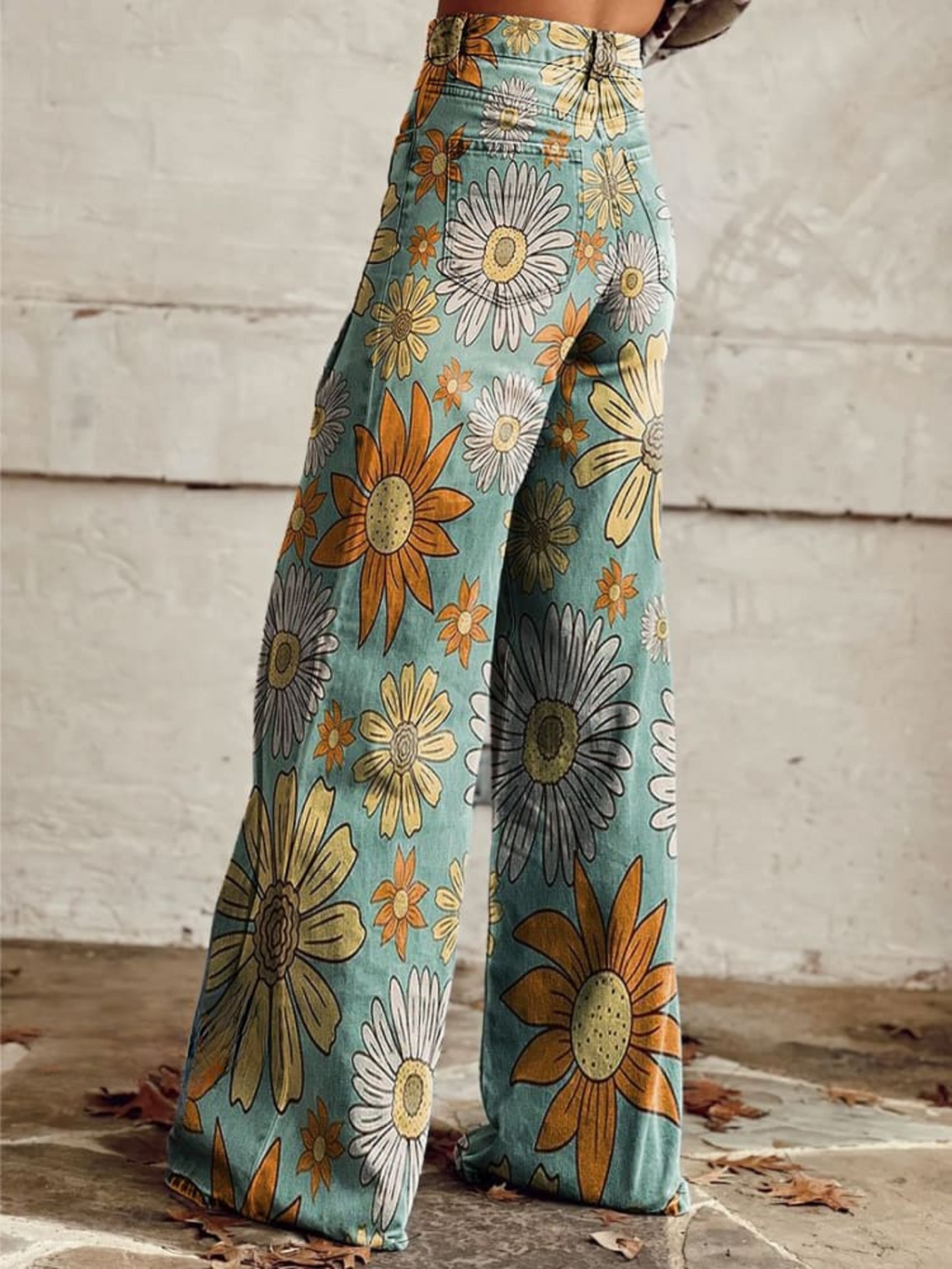 Cirilla - Palazzobroek met bloemen