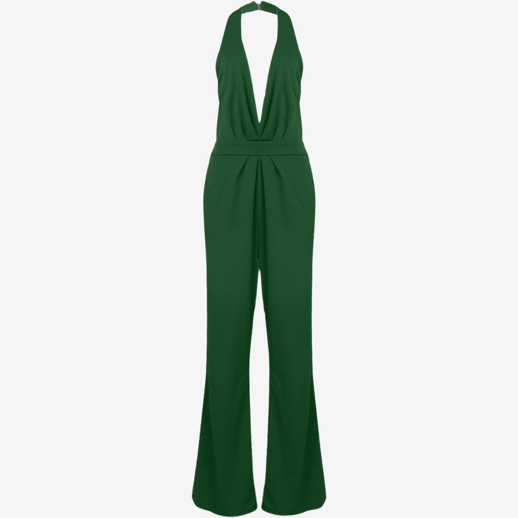 Mirella™ jumpsuit met wijde pijpen