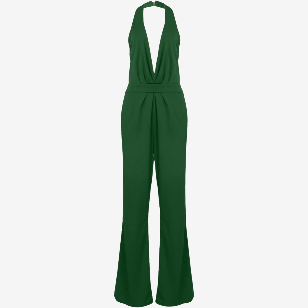 Mirella™ jumpsuit met wijde pijpen