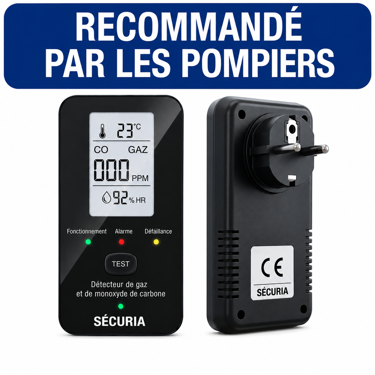 SECURIA™ | 4-en-1 beveiligingsdetector