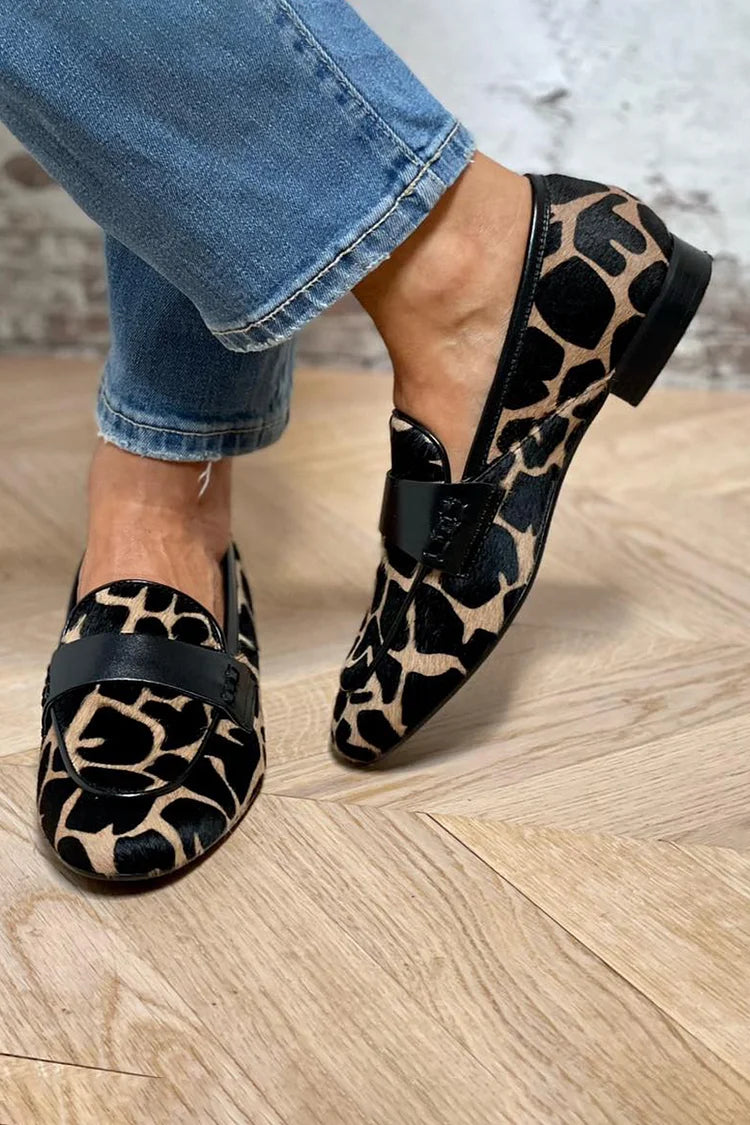 Nora | Exclusieve mocassins met platte hak
