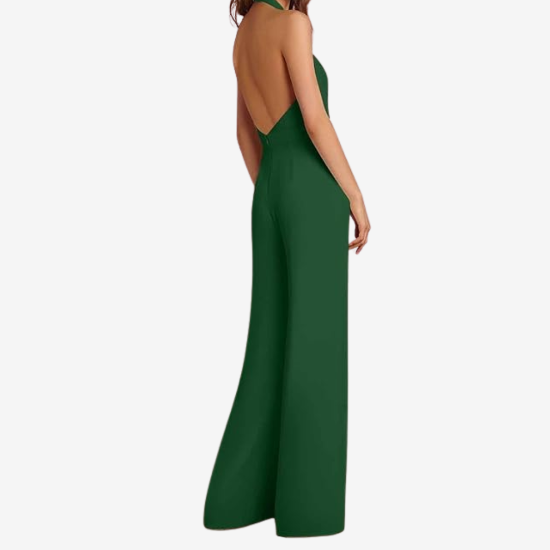 Mirella™ jumpsuit met wijde pijpen