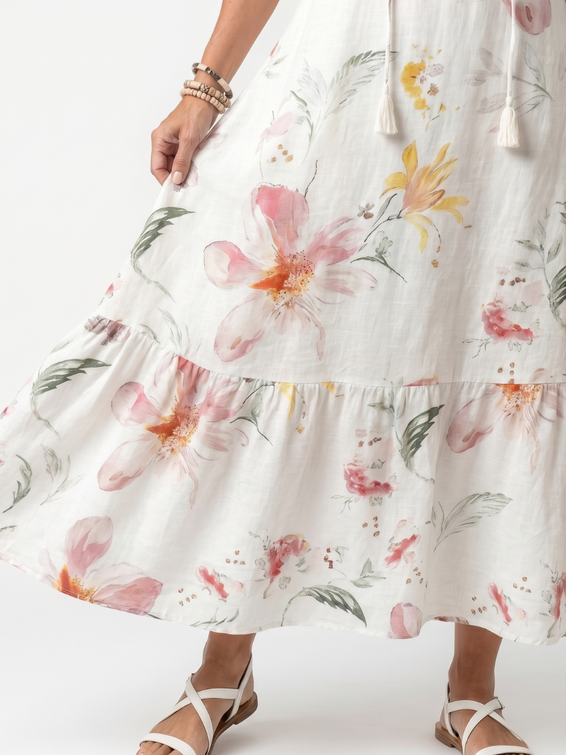 Noa | Midi Floral Dress