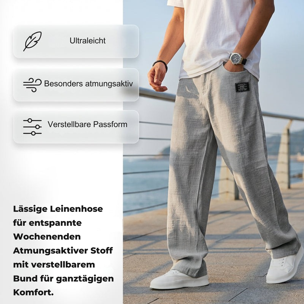 Luca™ | Luchtige, lichte herenbroek