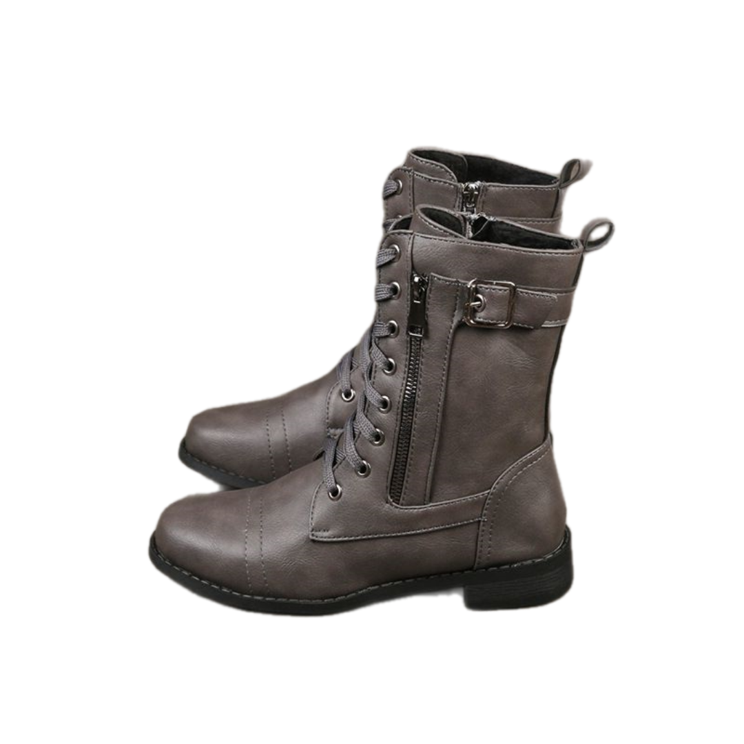 Ylvara - Bequeme Stiefeletten mit Reißverschluss