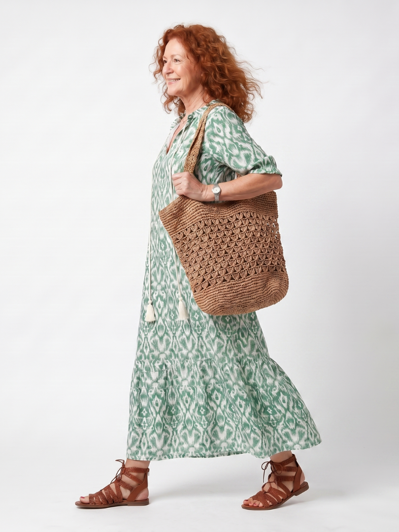 Ilara | V-Neck Midi Dress
