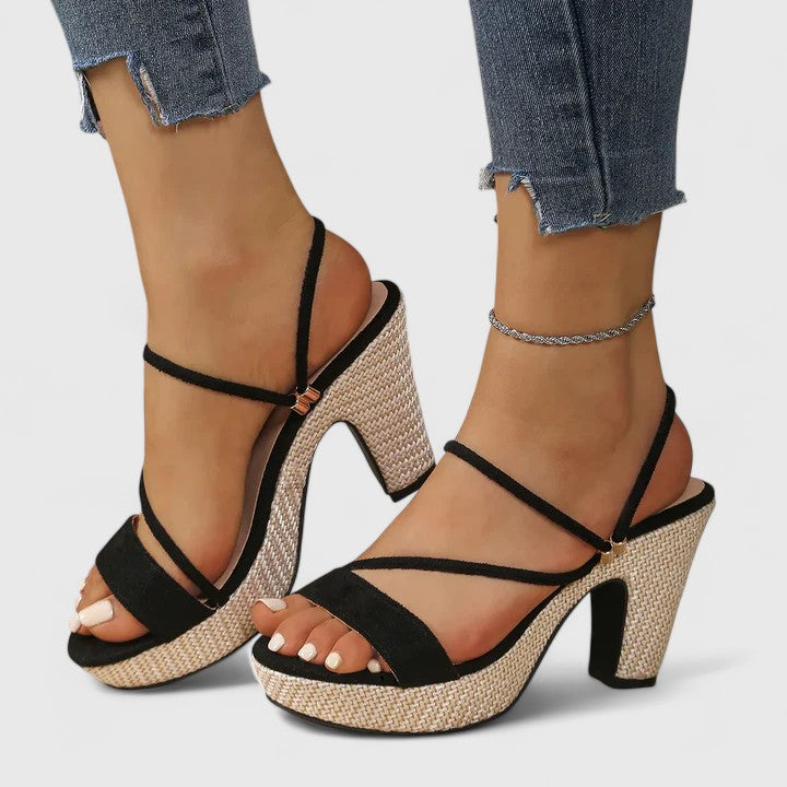 Doria | Sandalen met hoge hakken