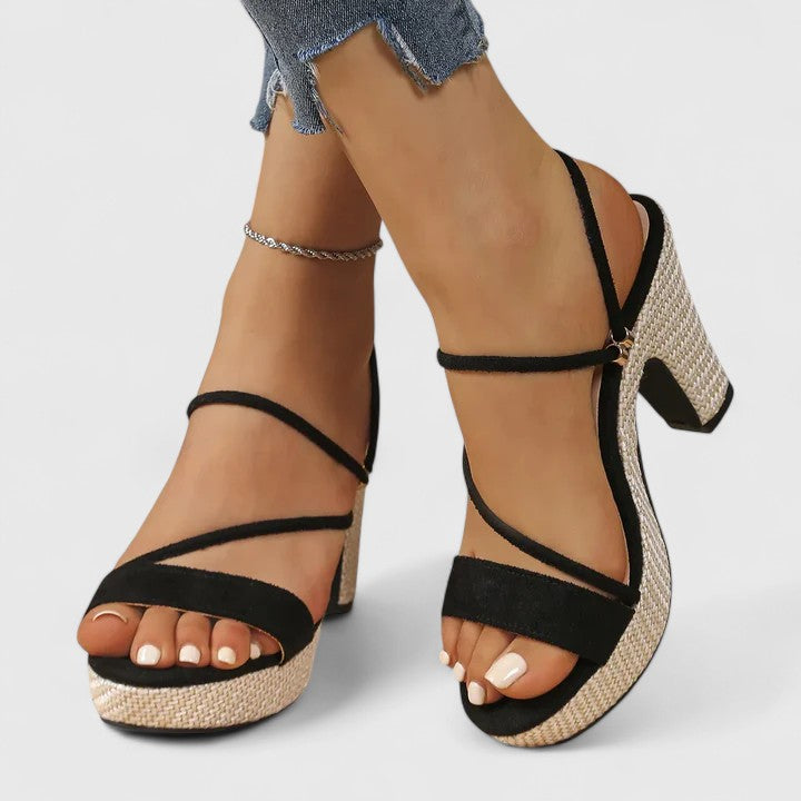 Doria | Sandalen met hoge hakken