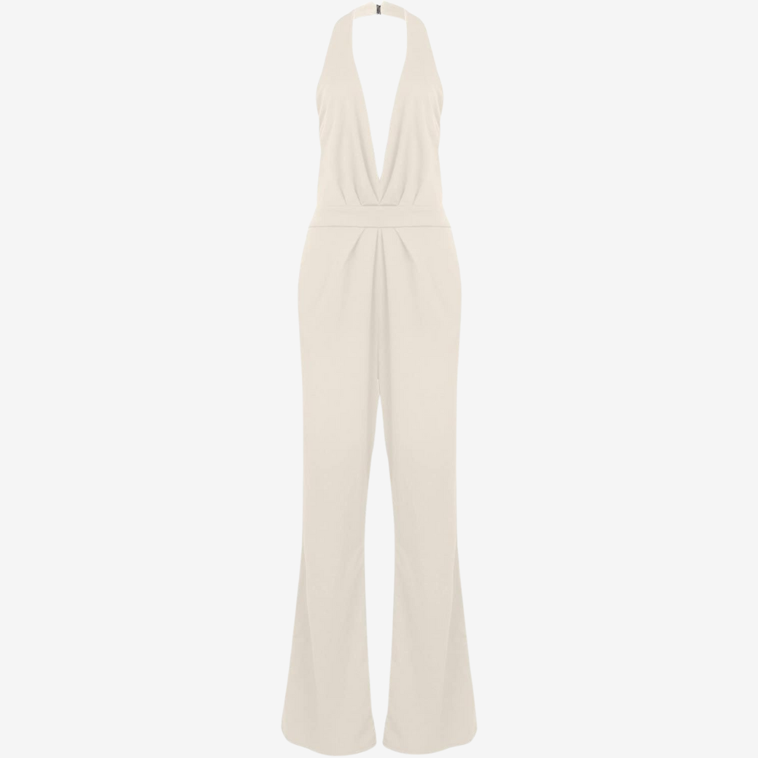 Mirella™ jumpsuit met wijde pijpen