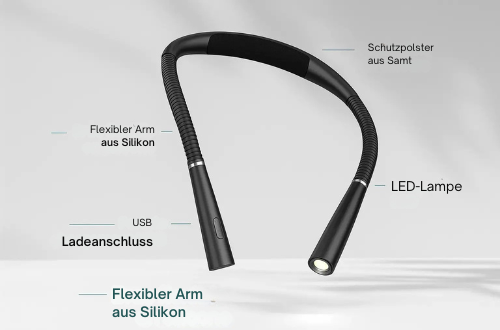 Tragbare LED-Leselampe