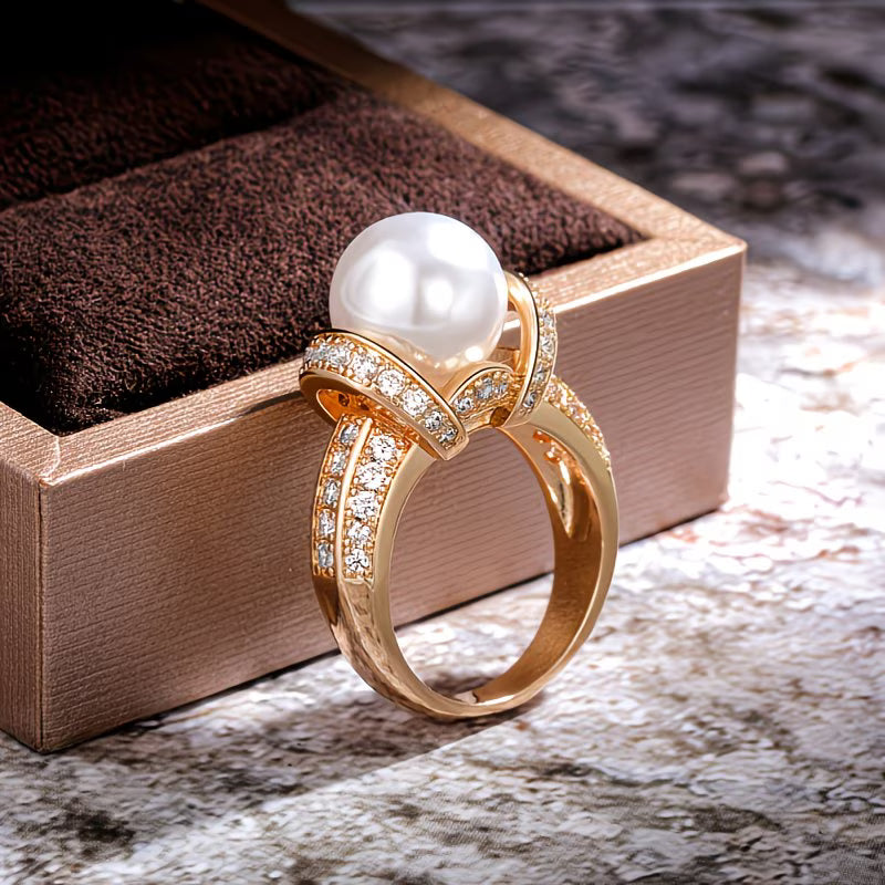 Der Kronen-Perlen-Ring