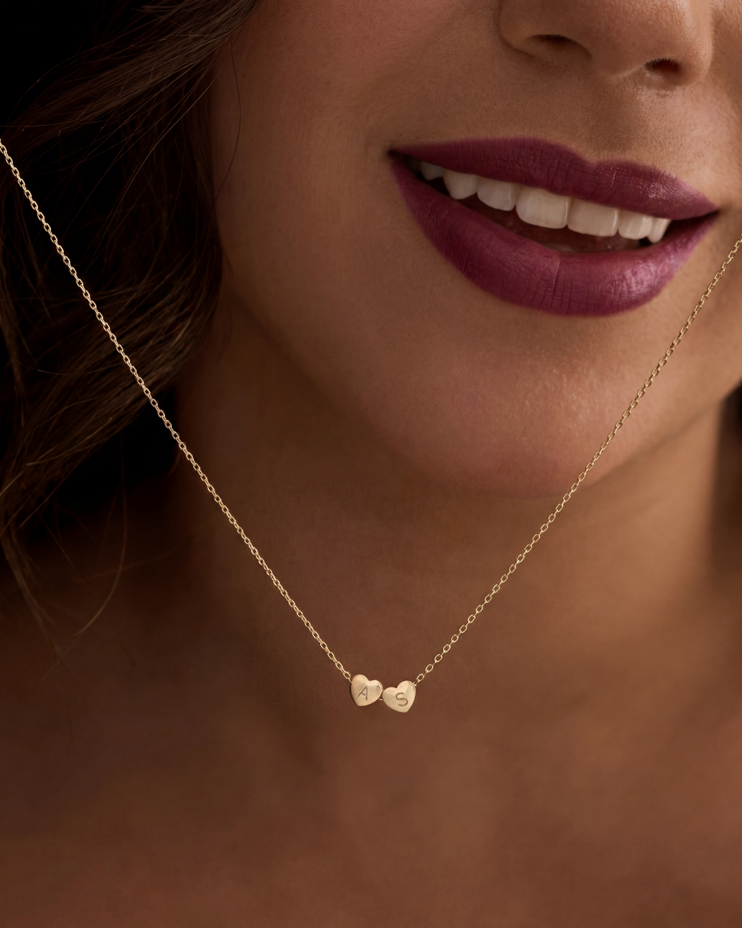 Collier Amarin (Initiales au choix)