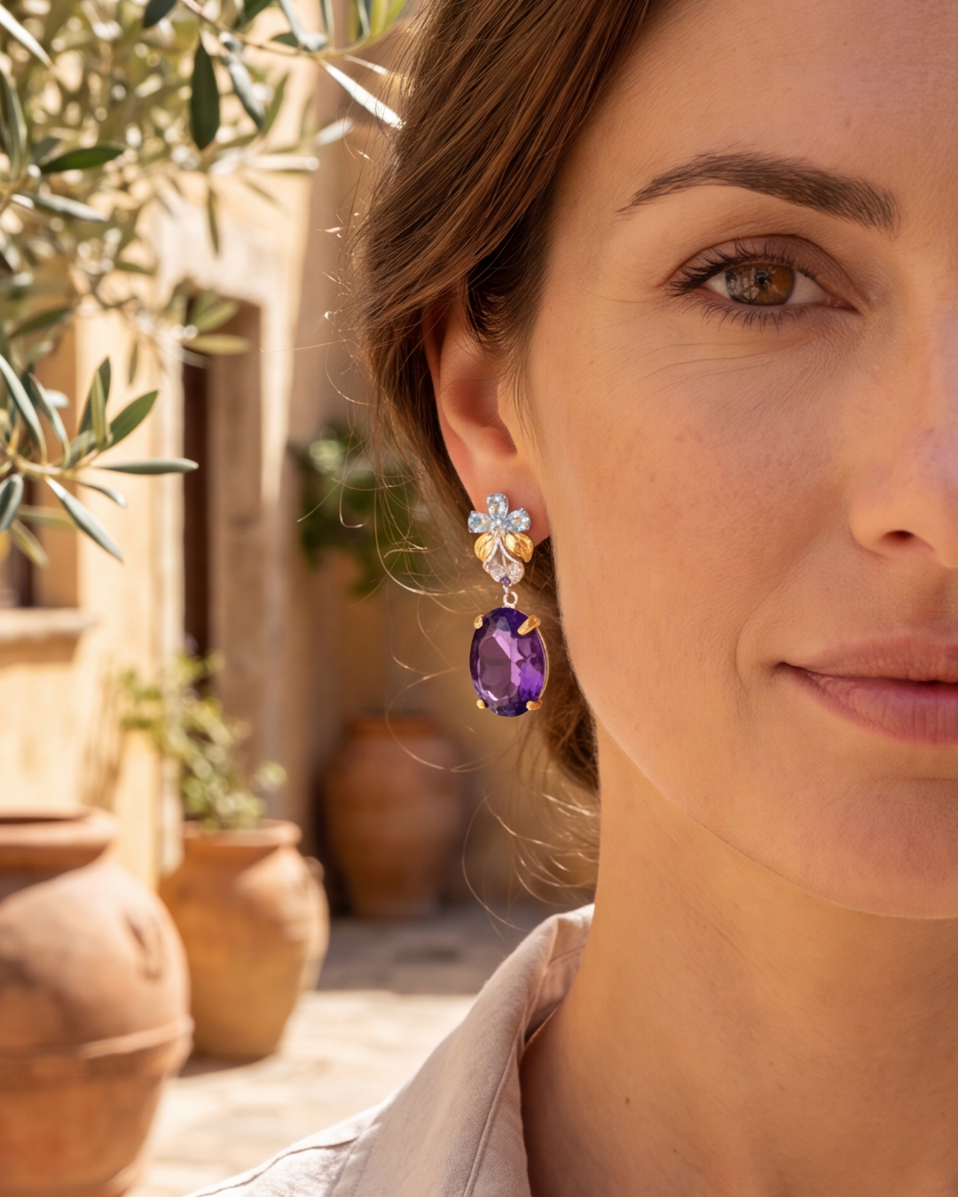 Boucles d'oreilles Zola