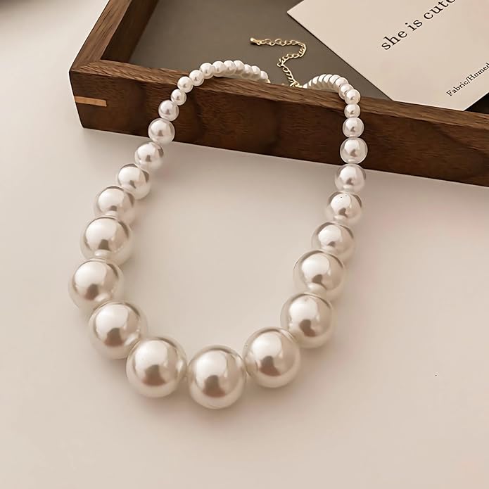 Klassisches Vintage Perlen-Schmuckset
