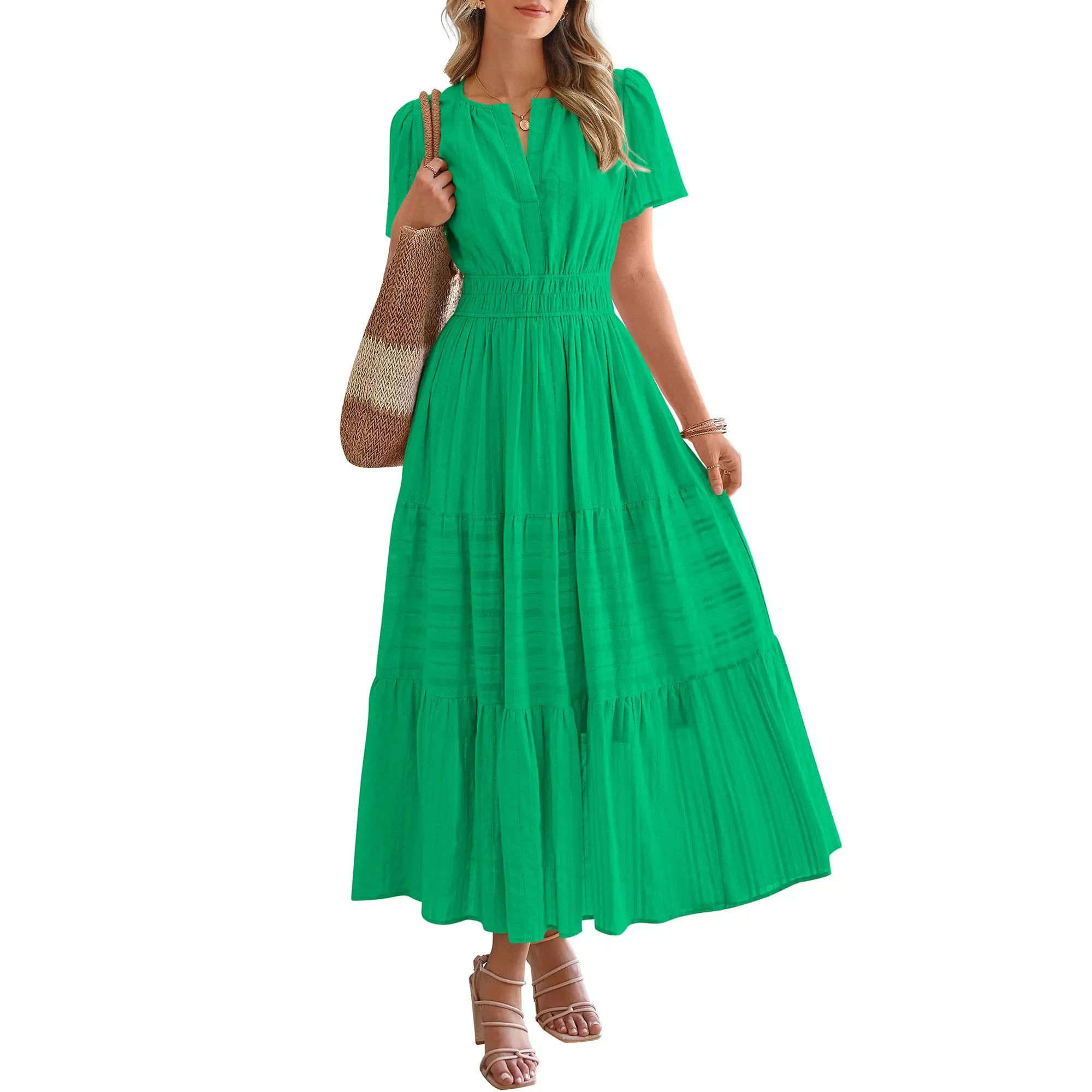 Elara – Luchtige, comfortabele maxi-jurk