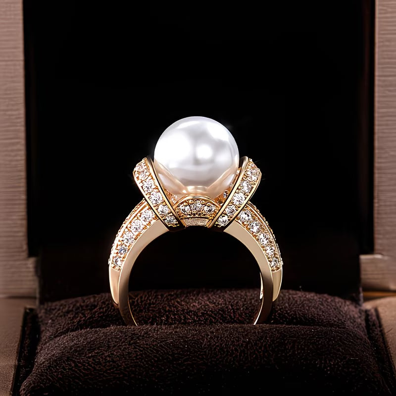 Der Kronen-Perlen-Ring