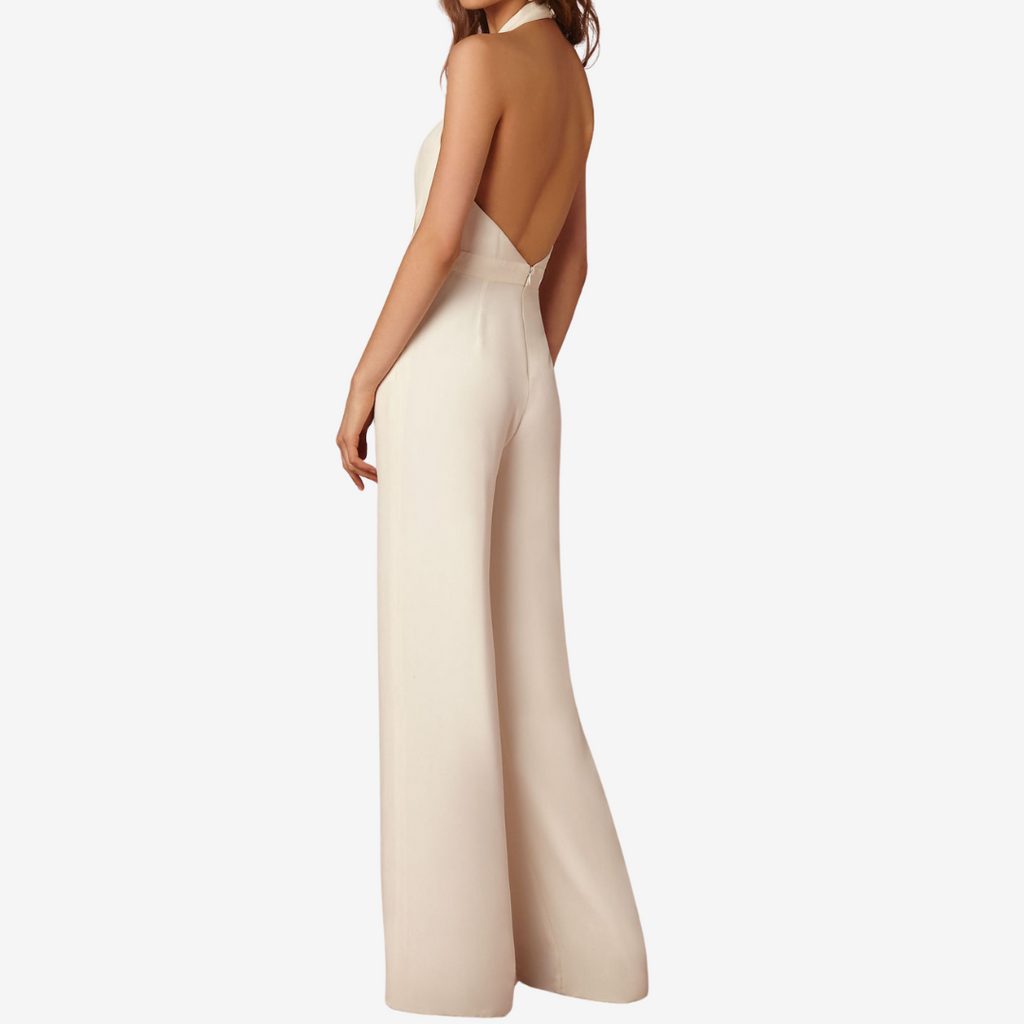 Mirella™ jumpsuit met wijde pijpen