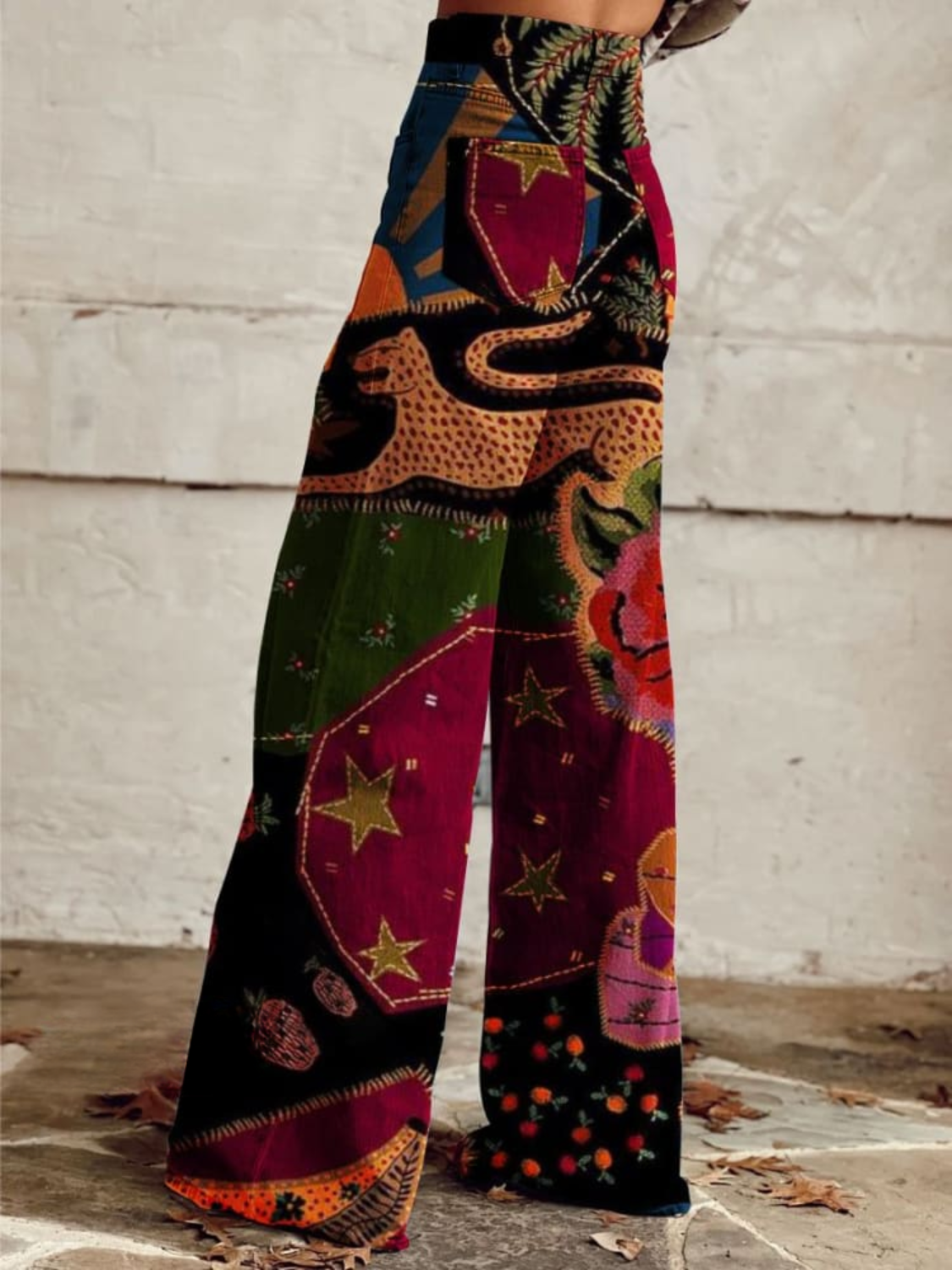 Léna - Broek in Boheemse stijl