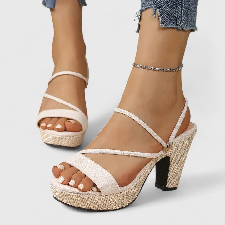 Doria | Sandalen met hoge hakken