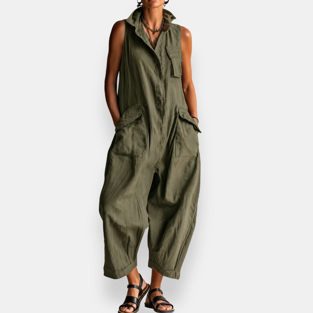 Garvalde | Ärmelloser Jumpsuit