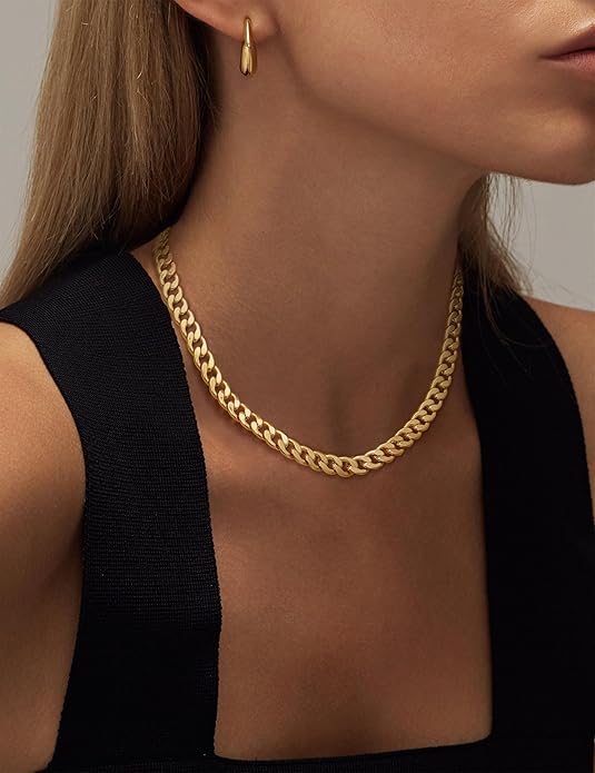 Robuster Collier mit kubanischen Gliedern