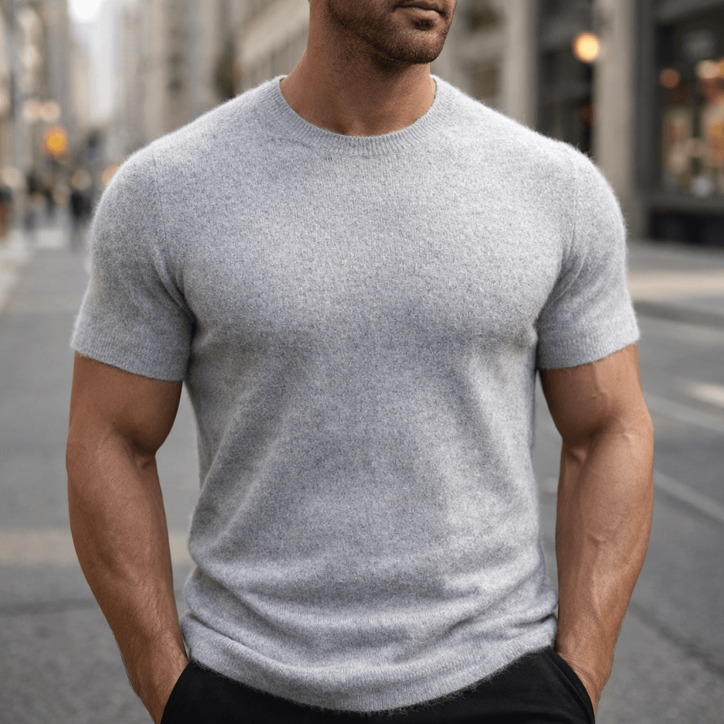 Arthur | T-shirt met een lichte, luxe uitstraling