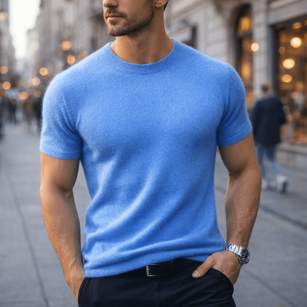 Arthur | T-shirt met een lichte, luxe uitstraling