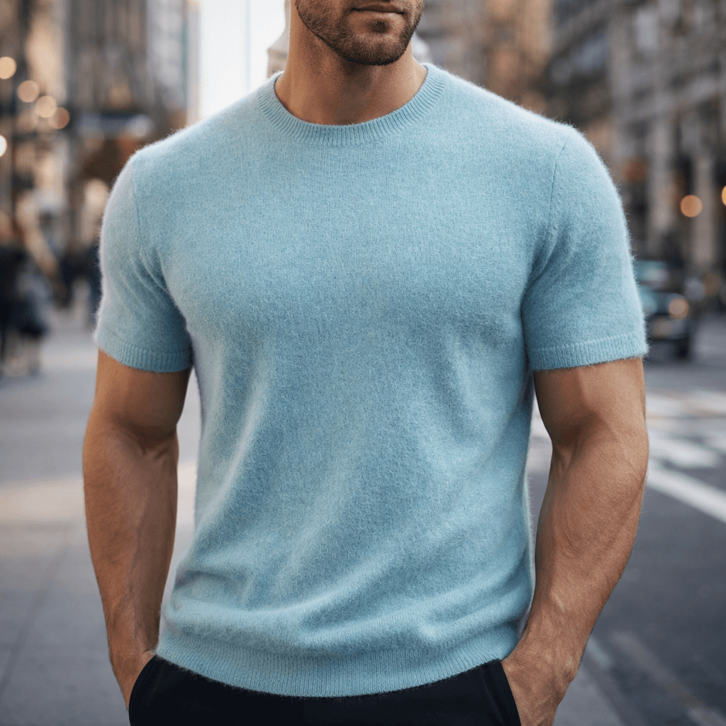 Arthur | T-shirt met een lichte, luxe uitstraling