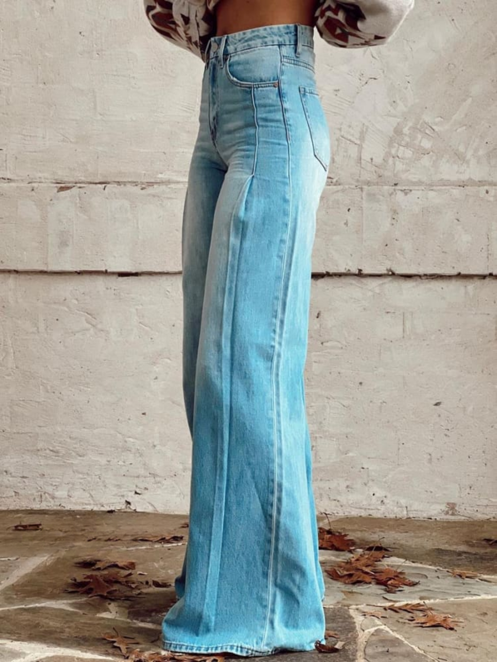 Lucia - Stijlvolle wijde broek