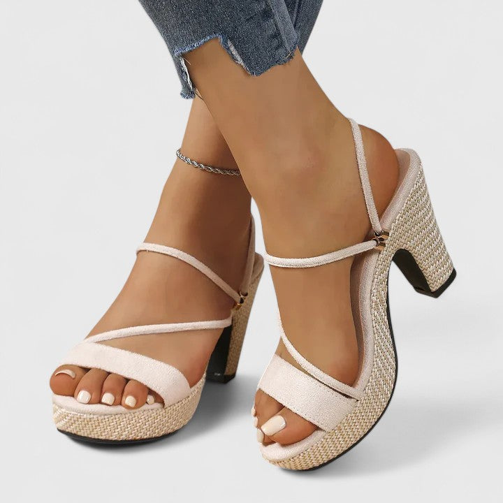 Doria | Sandalen met hoge hakken