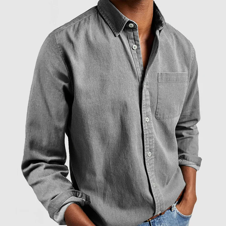 Harrington klassiek casual overhemd