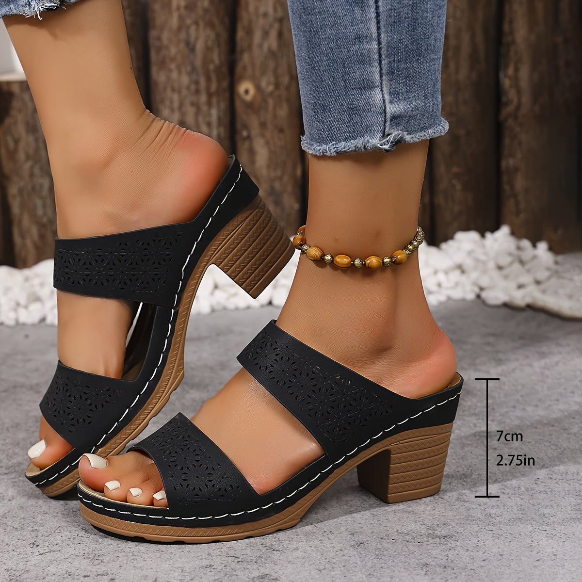 Virginie Elegante Komfortsandalen