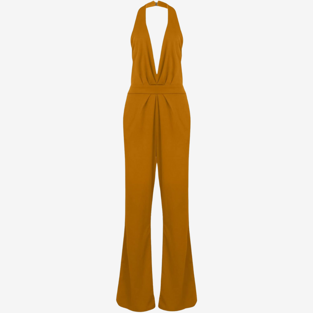 Mirella™ jumpsuit met wijde pijpen