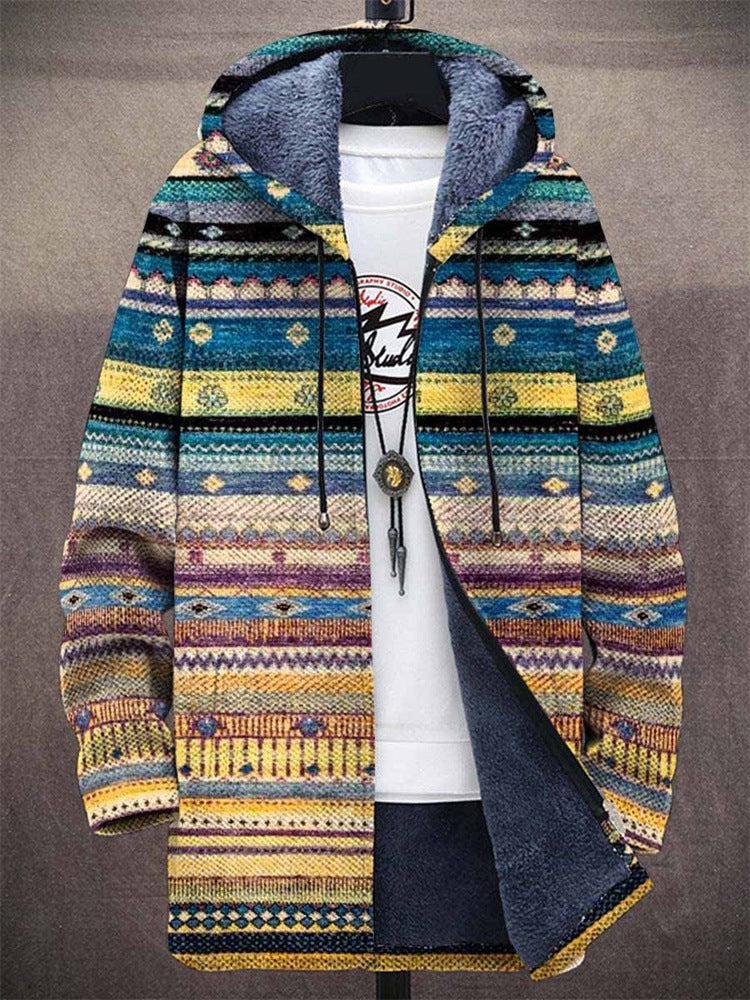 Annet™ - Luxe, op kunst geïnspireerde hoodie met rits