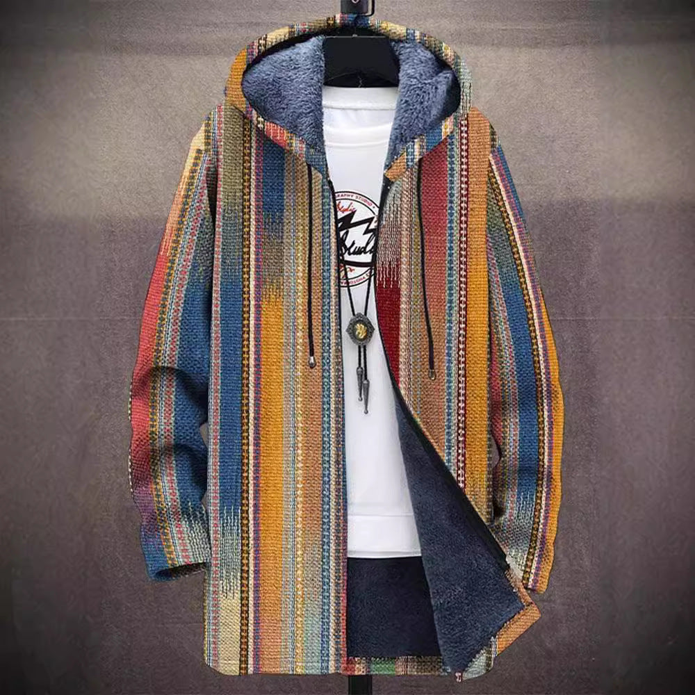 Annet™ - Luxe, op kunst geïnspireerde hoodie met rits
