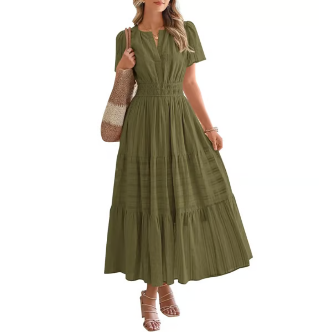 Elara – Luchtige, comfortabele maxi-jurk