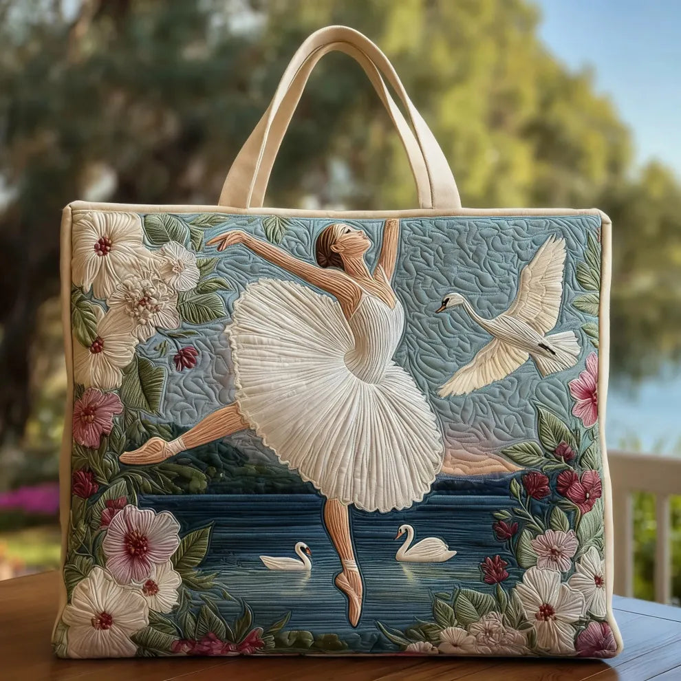 Elegantie Balletto Cigno | Handgemaakte tapdanstas
