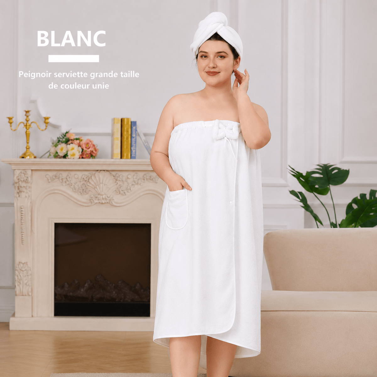 Eloria™ | Peignoir servet en muts