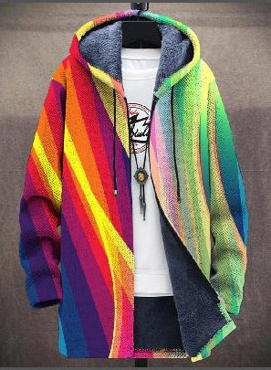 Bronte™ - Luxe, op kunst geïnspireerde hoodie met rits