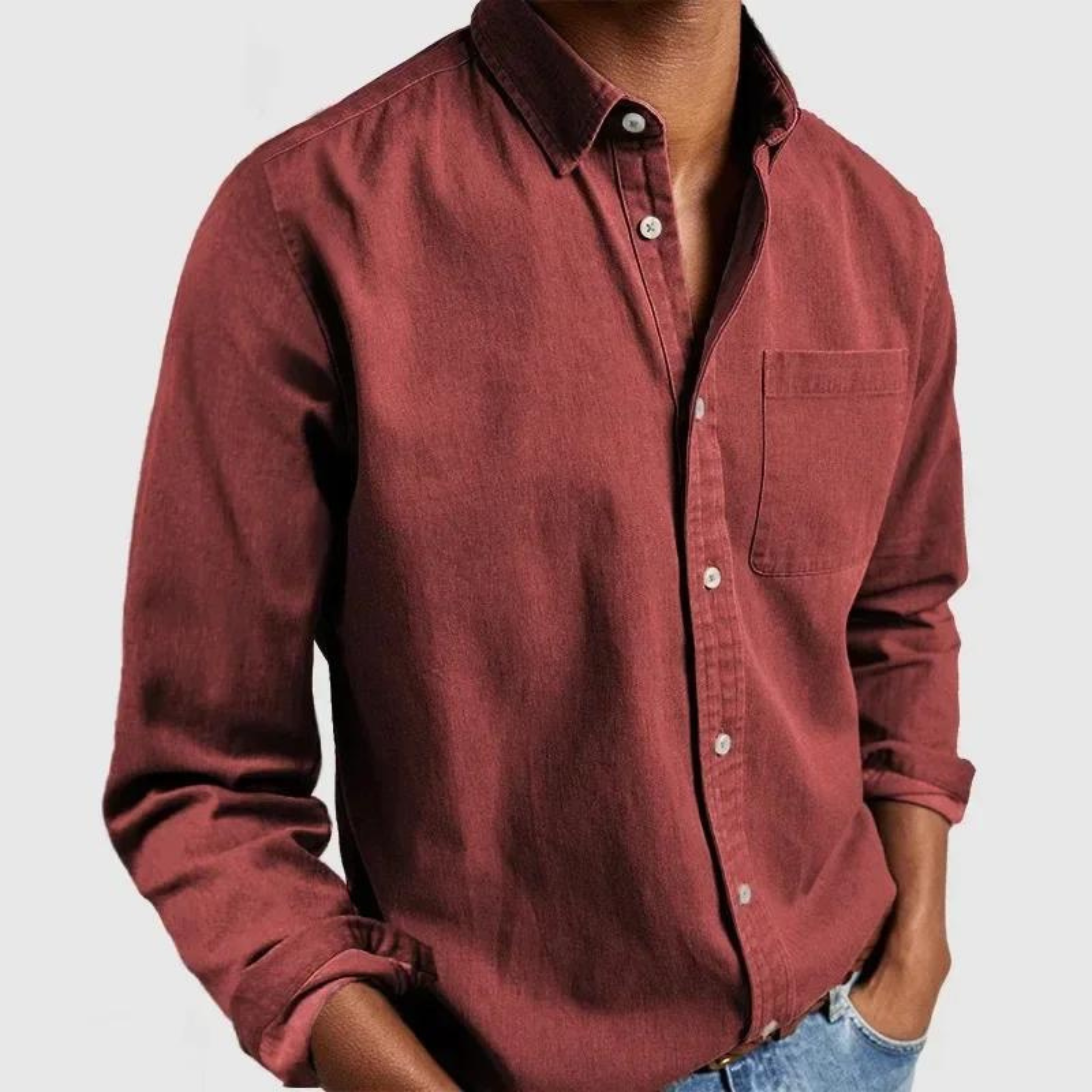 Harrington klassiek casual overhemd