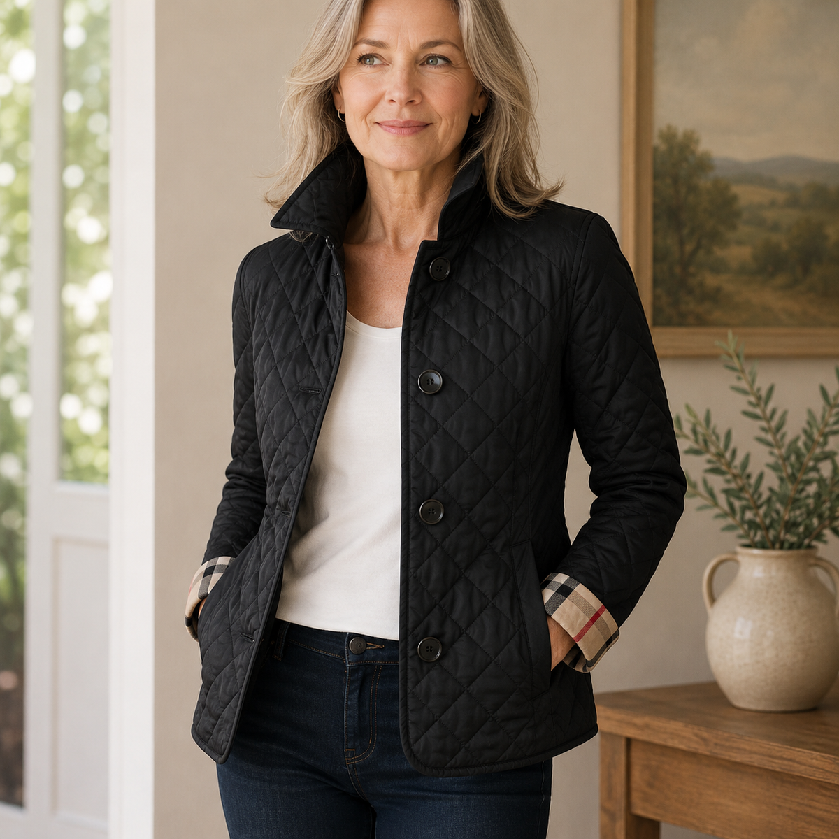 ÉLÉNA | Elegante Steppjacke